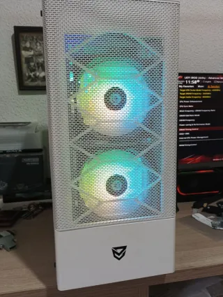 PC Gaming I5 8600k GTX 1650 Blanca