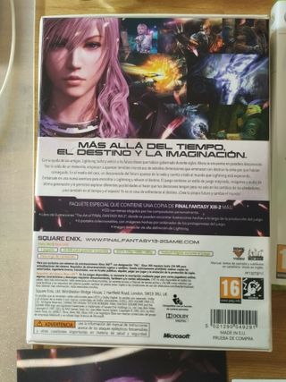 Final Fantasy XIII-2 Xbox 360 Edición Limitada