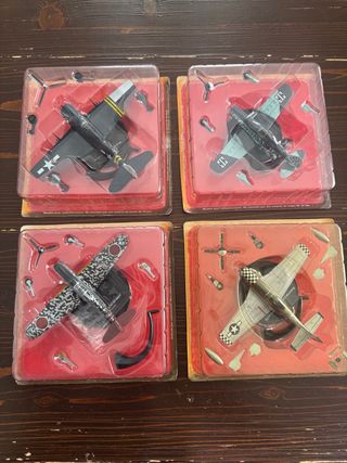 4 Modelli Aerei WWII Scala 1:72