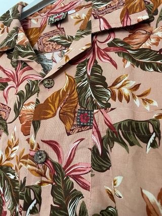 Camisa Hawaiana Vintage Floral