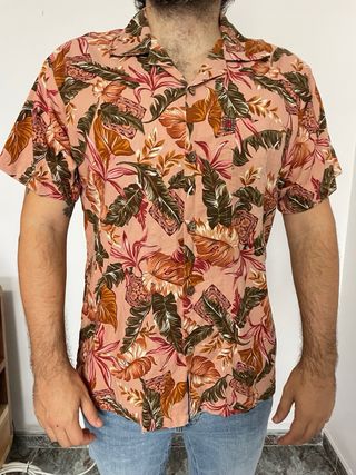 Camisa Hawaiana Vintage Floral