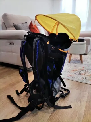 Mochila portabebés Senderismo con parasol