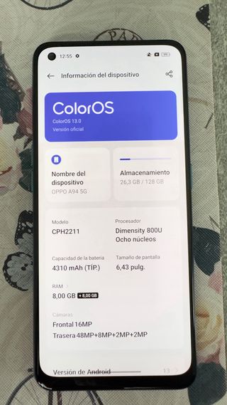 Oppo A94 5G Multicolore/Viola