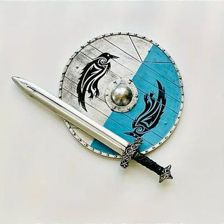 Espada y Escudo Vikingo Disfraz Niños