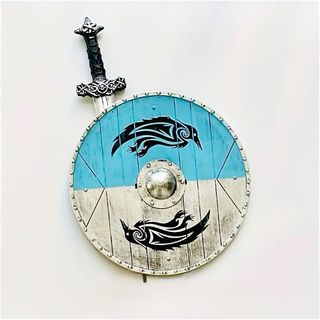 Espada y Escudo Vikingo Disfraz Niños