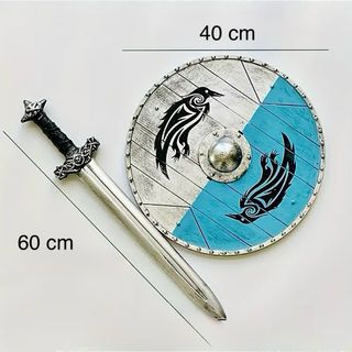 Espada y Escudo Vikingo Disfraz Niños