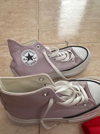 Zapatos Converse Rosas
