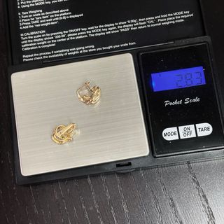 Pendientes de oro 18kt