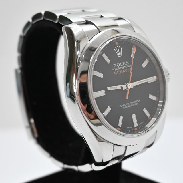 Rolex Milgauss 40mm Esfera Negra