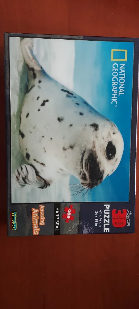 Puzzle 3D National Geographic Harp Seal
