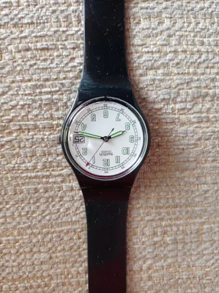 Reloj Swatch Vintage GB 419 Negro