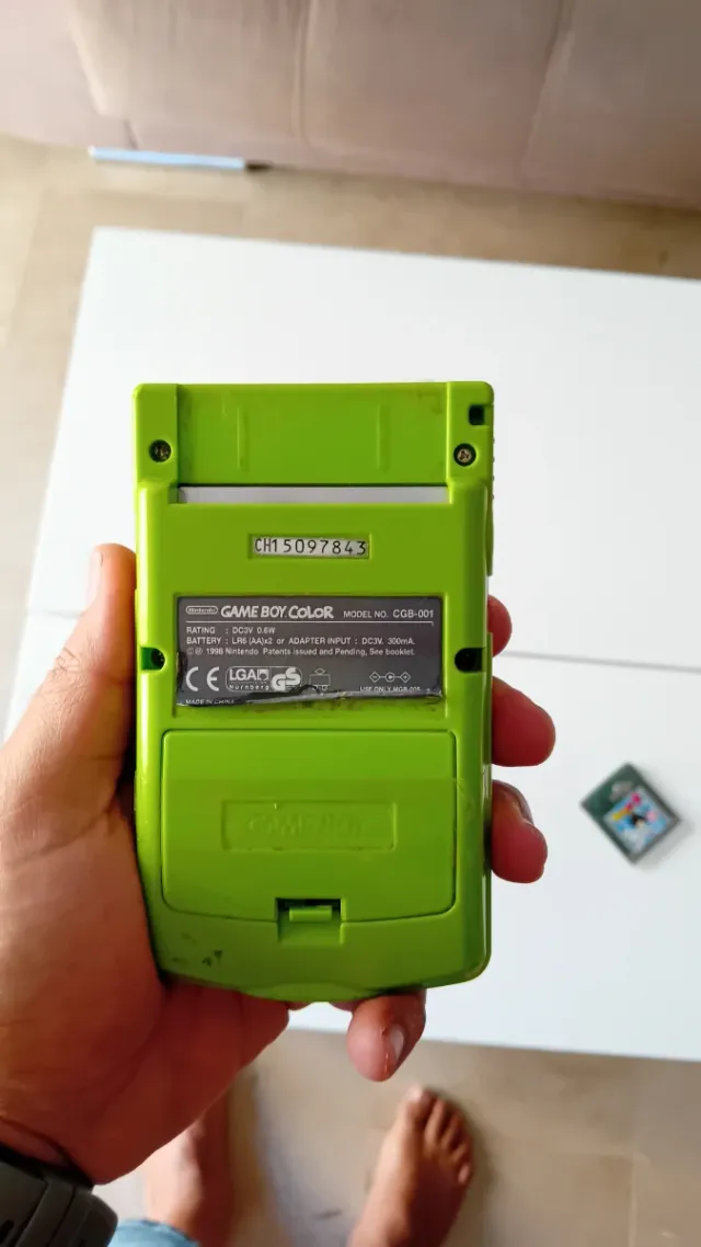 Nintendo Game Boy Color Verde