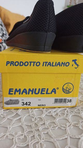 Pantofole donna Emanuela colore blu