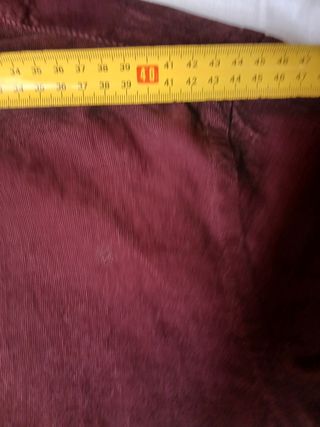 Camisa micropana Massimo Dutti vino Talla L