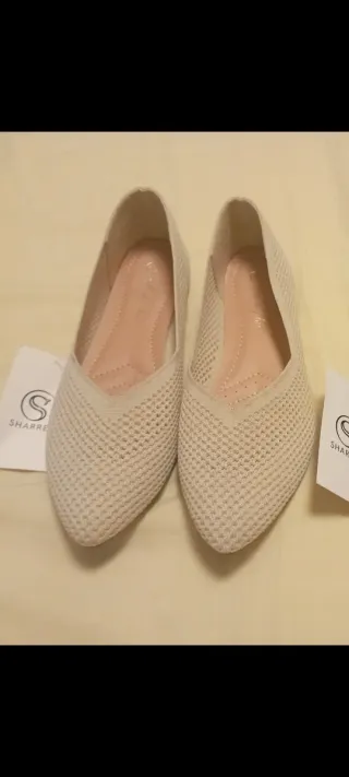 Manoletinas beige talla 40 nuevas