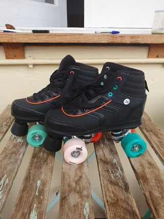 Patines Oxelo Quad Niños Talla 36