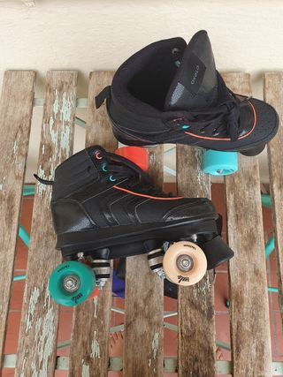 Patines Oxelo Quad Niños Talla 36