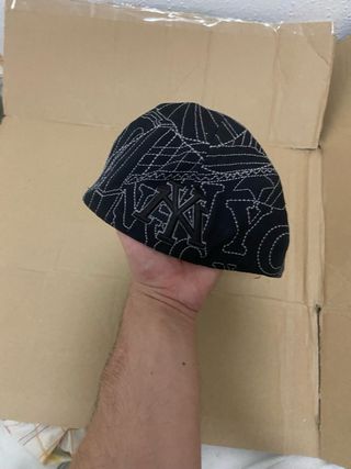 Gorra NY Negra y Blanca 