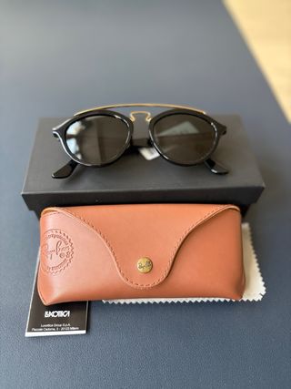 Ray Ban new Gatsby Negro Dorado
