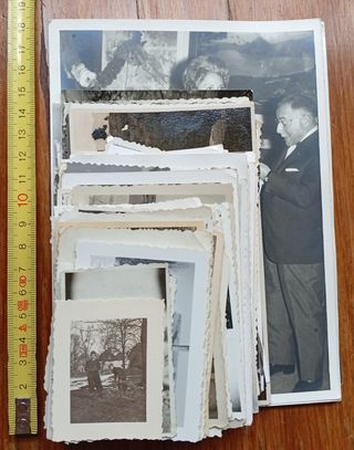 Lote de fotografías antiguas