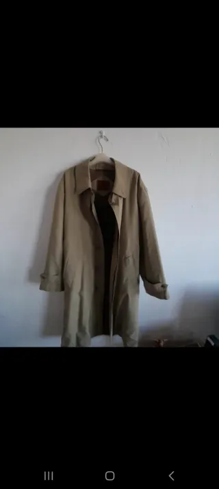 Gabardina Vintage Hombre El Corte Inglés Beige