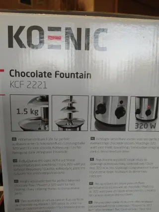 Fontana di cioccolato KCF 2221