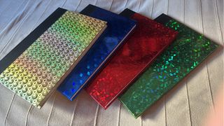 Libretas Tapa Rígida Holográficas (Set de 4)