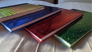 Libretas Tapa Rígida Holográficas (Set de 4)
