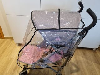 Plástico lluvia Mclaren para carro de bebé