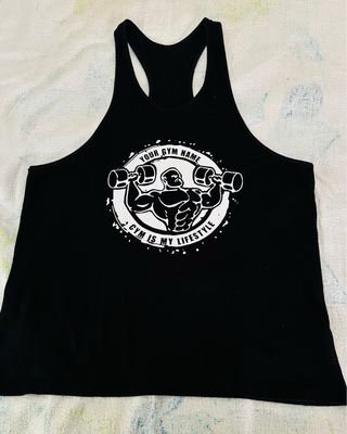 Camiseta Gym Estilo Gym is My Lifestyle