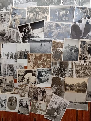 Lote 100 fotografías 