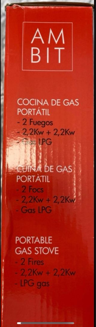 Cocina de gas