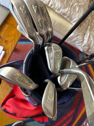 Conjunto tacos de golf com saco