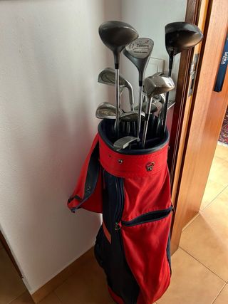 Conjunto tacos de golf com saco