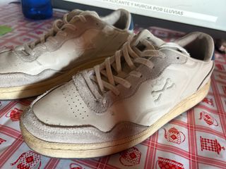 Zapatillas Scalpers Beige/Blanco Hombre