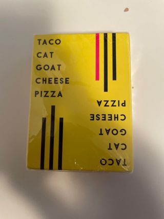 Juego de cartas Taco Cat Goat Cheese Pizza