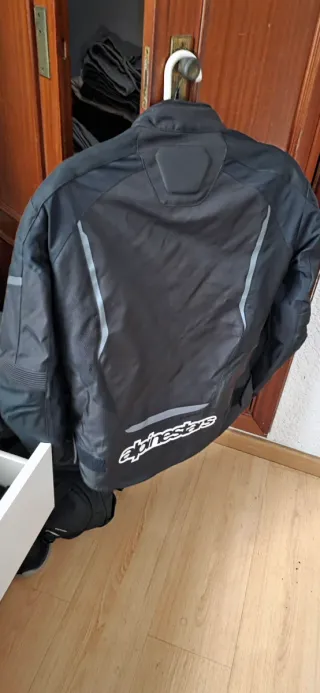 Chaqueta de motorista Alpinestars negra