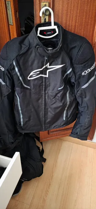 Chaqueta de motorista Alpinestars negra