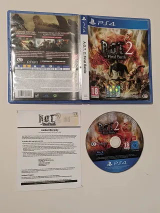 A.O.T. 2 Final Battle PS4 PAL España