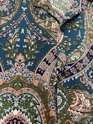 Camisa Shein Estampado Paisley