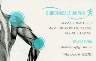 Quiromasajista titulada