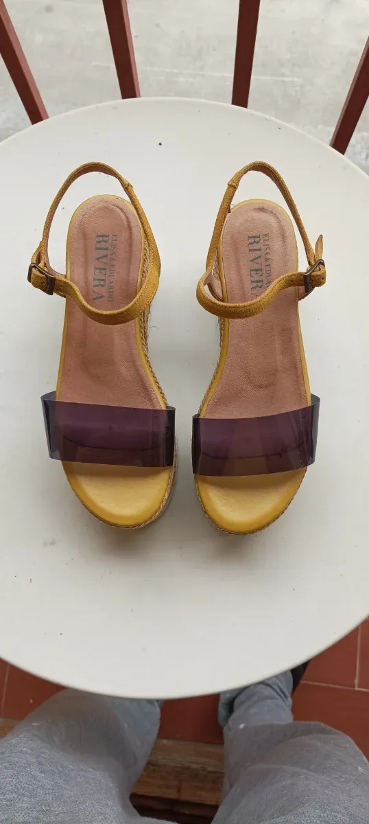 Sandalias Elisa & Eduardo Rivera T38