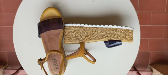 Sandalias Elisa & Eduardo Rivera T38