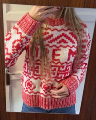 Jersey H&M Lana Estilo Ganni Mujer / talla S (new)