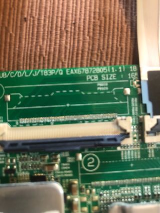 Placa Base LG 49UK6400PLF EAX67872801(1.1)