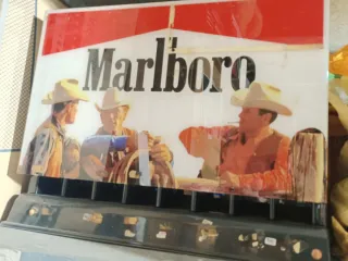 Dispensador Tabaco Manual Antiguo Marlboro