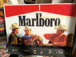 Dispensador Tabaco Manual Antiguo Marlboro