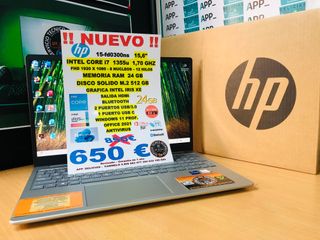 HP Portátil Intel Core i7 24GB RAM 512GB SSD