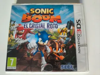 juego Sonic Boom El Cristal Roto Nintendo 3DS pal