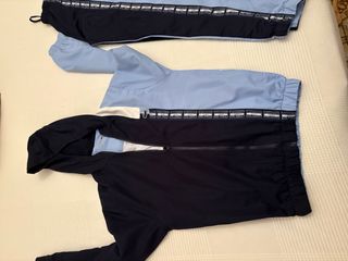 Chándal Lacoste Negro y Azul